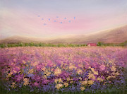 Spring Meadow  Painting by Yoonhee Ko