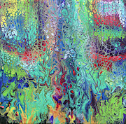 Spring Rush Painting by Lucy Arnold
