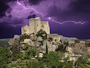 Square towers of the citadel Photograph by Steve Estvanik