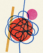 Squiggle Lines and Shapes Drawing by CSA Images Squiggle Lines and Shapes Drawing by CSA Images