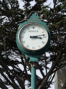 St Francis Yacht Club Clock Photograph by Richard Reeve