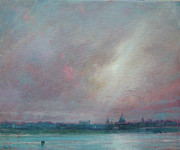 St Paul's Skyline, 2017 Painting by Derek Hare