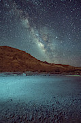 Starry Night at Ramon Crater 1 Photograph by Dubi Roman