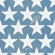 Stars And Stripes Dark Pattern V Painting by Beth Grove