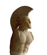 Statue Of A Spartan Hoplite Photograph by Science Photo Library