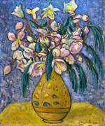 Still Life With Azaleas By Juan De Photograph by Peter Horree