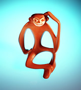 Stretched Out Monkey Drawing by CSA Images