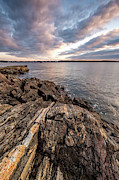 Striations. Leading Lines In The Rocks Photograph by Jeff Sinon Striations. Leading Lines In The Rocks Photograph by Jeff Sinon