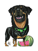 Summerson 4525 Drawing by John LaFree