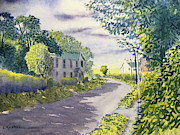Sunny Side of the Street Painting by Glenn Marshall
