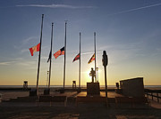 Sunrise at Firefighter Memorial Photograph by Robert Banach Sunrise at Firefighter Memorial Photograph by Robert Banach