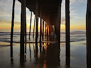 Sunrise At The OC Fishing Pier Photograph by Robert Banach Sunrise At The OC Fishing Pier Photograph by Robert Banach