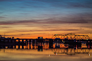 Sunrise By The Bridge Photograph by DiGiovanni Photography Sunrise By The Bridge Photograph by DiGiovanni Photography