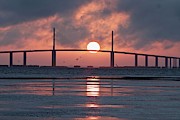 Sunrise Over Tampa Bay Photograph by L Bosco
