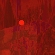 Sunset  The Siler Metaphorm Mixed Media by Zsanan Studio
