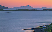 Sunset at Stein, Waternish, Isle of Skye Photograph by David Ross