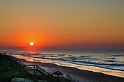 Sunset at Surf City NC Photograph by Flippin Sweet Gear