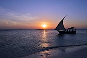 Sunset at Zanzibar Photograph by Thomas Schroeder Sunset at Zanzibar Photograph by Thomas Schroeder