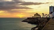 Sunset from Southern Field Cadiz Spain Photograph by Sapiens Verbum