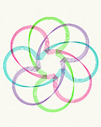 Swirly Line Design Drawing by CSA Images Swirly Line Design Drawing by CSA Images