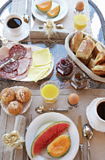 Table Laid With Breakfast Photograph by Easy Production
