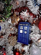 Tardis on Christmas Tree Photograph by Linda Stern Tardis on Christmas Tree Photograph by Linda Stern