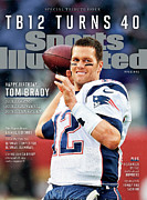 Tb12 Turns 40 Tom Brady 40th Birthday Tribute Issue Sports Illustrated Cover Photograph by Sports Illustrated