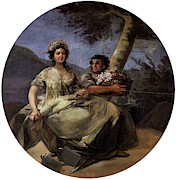 'The Agriculture', 1804-1806, Spanish School, Tempera on canvas, ... Painting by Francisco de Goya -1746-1828- 'The Agriculture', 1804-1806, Spanish School, Tempera on canvas, ... Painting by Francisco de Goya -1746-1828-
