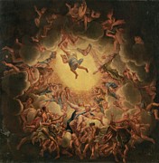 The Assumption Painting by Follower Of Antonio Allegri, Called Il Correggio The Assumption Painting by Follower Of Antonio Allegri, Called Il Correggio