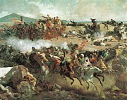 The Battle Of Tetuan In 1860 Painting by Maria Fortuny
