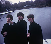The Beatles In Central Park Photograph by Art Zelin