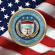 The Bureau of Alcohol, Tobacco, Firearms and Explosives - A T F Seal over American Flag Digital Art by Serge Averbukh The Bureau of Alcohol, Tobacco, Firearms and Explosives - A T F Seal over American Flag Digital Art by Serge Averbukh