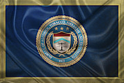 The Bureau of Alcohol, Tobacco, Firearms and Explosives - A T F Seal over Flag Digital Art by Serge Averbukh The Bureau of Alcohol, Tobacco, Firearms and Explosives - A T F Seal over Flag Digital Art by Serge Averbukh