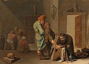 The foot operation. Painting by Pieter Jansz Quast