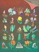 The Gardener's Yearbook Painting by Ilonka Karasz