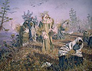 The Gleaners Of Jerico -'las Espigadoras De Jerico'-, 1905. Painting by Antonio Munoz Degrain -1840-1924- The Gleaners Of Jerico -'las Espigadoras De Jerico'-, 1905. Painting by Antonio Munoz Degrain -1840-1924-