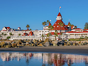 The Hotel del Coronado Beach Reflection San Diego Photograph by Robert Bellomy The Hotel del Coronado Beach Reflection San Diego Photograph by Robert Bellomy