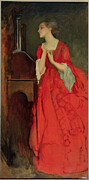 The Lady Anne, 1899 Painting by Edwin Austin Abbey