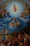 The Last Judgment Painting by Roviale Spagnolo The Last Judgment Painting by Roviale Spagnolo