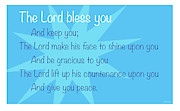 The Lord Bless You Digital Art by Greg Joens