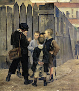 The Meeting Painting by Marie Bashkirtseff
