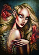 Ariel Painting by Tiago Azevedo Pop Surrealism Art Painting by Tiago Azevedo