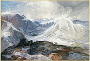 The Mosquito Trail, Rocky Mountains Of Colorado, Elevation Painting by Thomas Moran