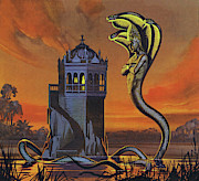 The Naga King Painting by Angus McBride The Naga King Painting by Angus McBride