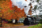 The Number 40 steam train in Essex CT Photograph by Jeff Folger