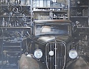 Mechanic's Haven Painting by John Neeve