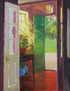 The Paddock, 2001 Painting by William Ireland