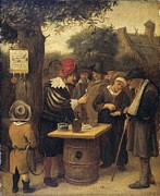 The Quack. Painting by Jan Havicksz Steen -attributed to- The Quack. Painting by Jan Havicksz Steen -attributed to-
