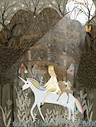The Rainbow Princess Painting by Bri Buckley