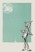 The Rescue Of The Tin Woodman Painting by William Wallace Denslow